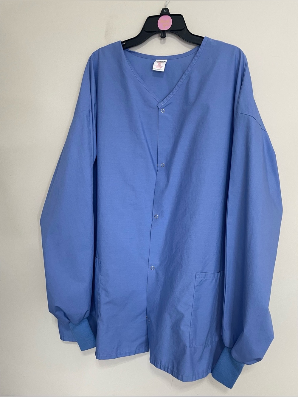 Standard Textile ~ Lightweight Blue Button-Front Shirt‎ Jacket~ Size XL